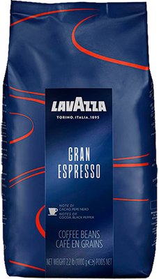 Lavazza Gran Espresso у зернах 1 кг (8000070021341) 010 Gran фото