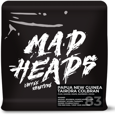 Mad Heads PAPUA NEW GUINEA Tairora Colbran в зернах 250г 07 Mad фото